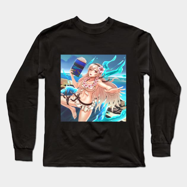 Summer Corrin Long Sleeve T-Shirt by hybridmink